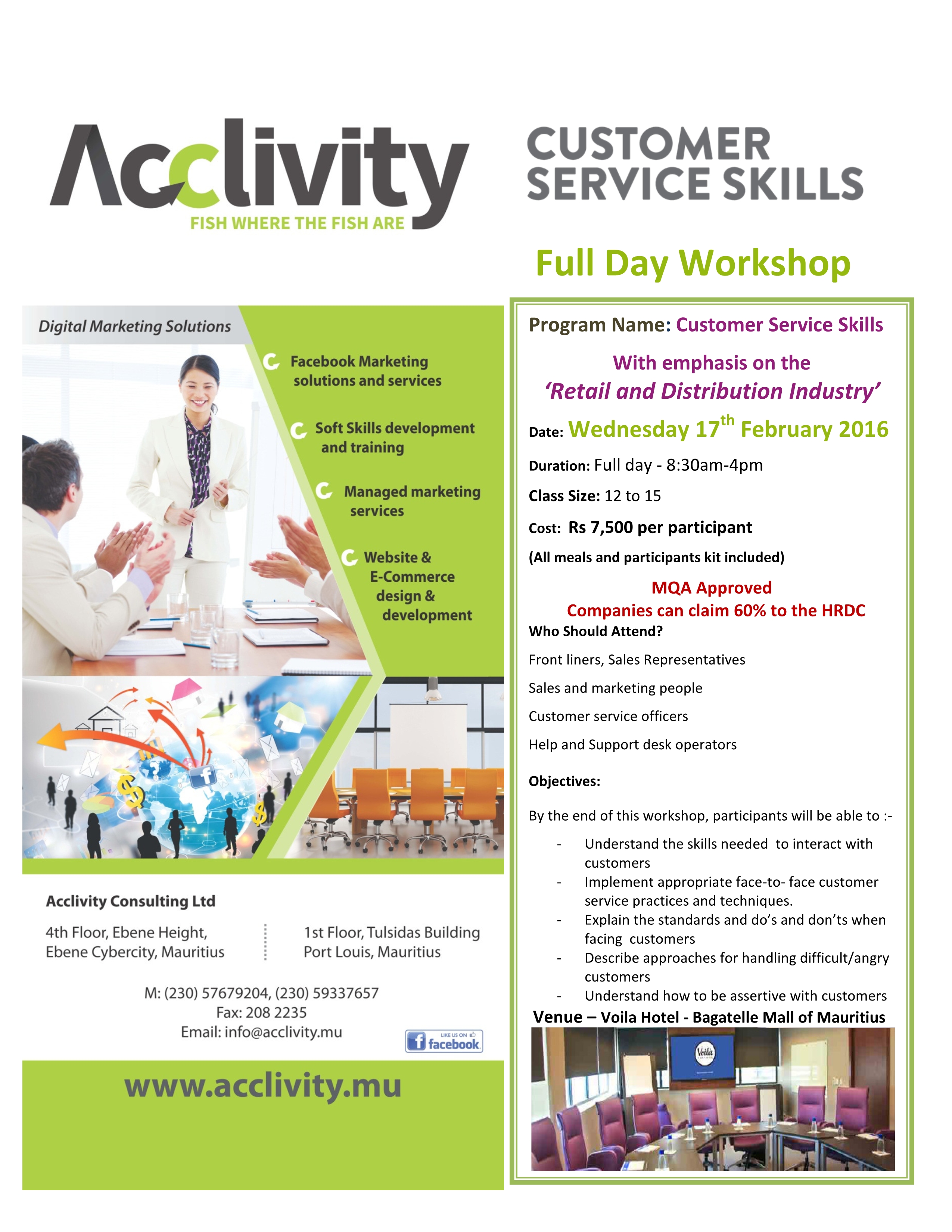 Customer Service Skills Workshop